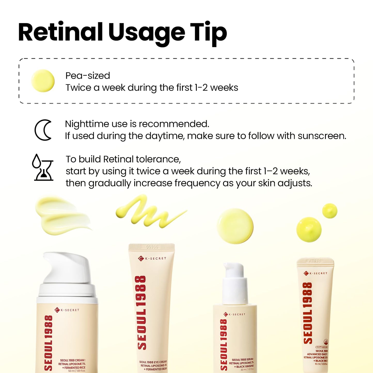K-SECRET SEOUL 1988 Retinal Eye Cream